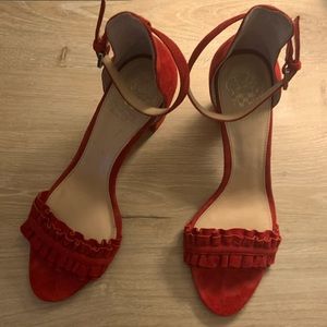 Red Block Heels Dolce Vita 9
